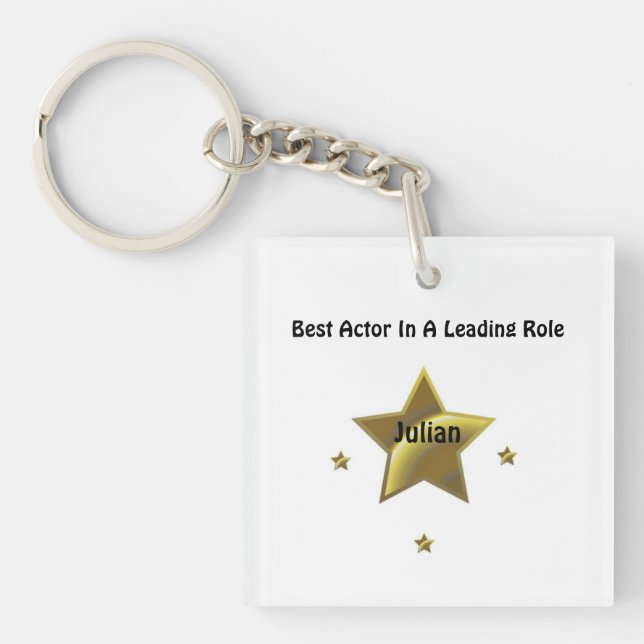 Best Actor/Leading Role: Julian Key Ring (Front)
