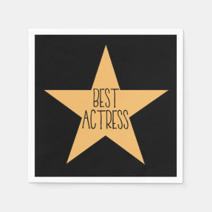 Best Actress Napkin