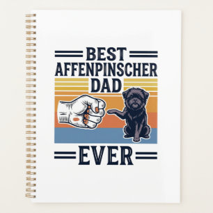 Best Affenpinscher Dad Ever Vintage Dog Shirt_1 Planner