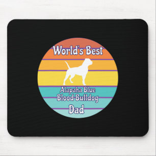 Best Alapaha Blue Blood Bulldog Dad Mouse Mat