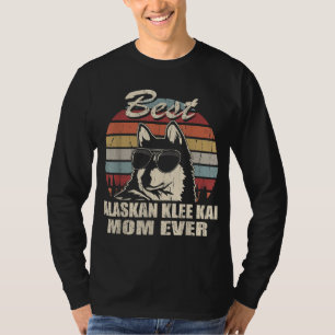 Best Alaskan Klee Kai Mum Ever Vintage Retro Dog M T-Shirt