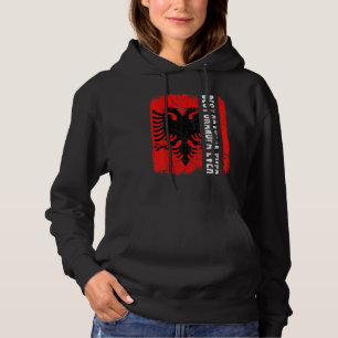 Best Albanian Grandpa Ever Albania Flag Father's D Hoodie