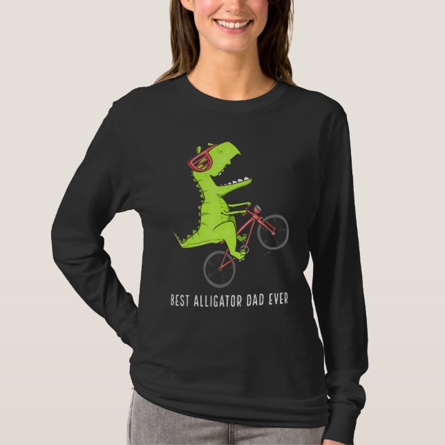 Best Alligator Dad Ever T-Shirt (Front)