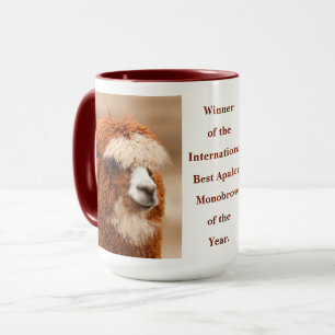 Best Alpaca Monobrow Mug