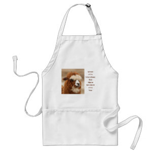 Best Alpaca Monobrow Standard Apron