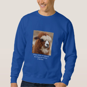 Best Alpaca Monobrow Sweatshirt