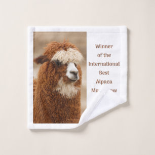 Best Alpaca Monobrow Wash Cloth