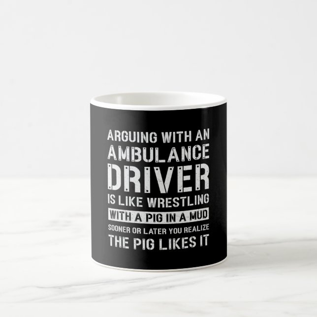 Best Ambulance Driver Paramedic Emergency Emt Ems Coffee Mug (Center)