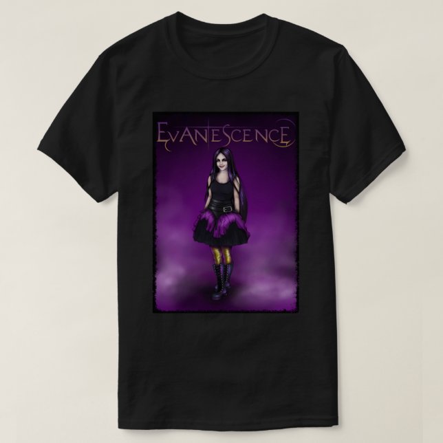 Best Amy  Quote Immortal  Music Band Gothic  Rock  T-Shirt (Design Front)