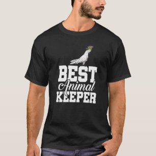 Best Animal Keeper Graphic Animal Lover Zoo Keeper T-Shirt