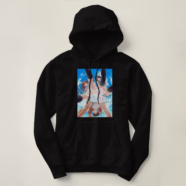 Best Anime Overflow Hoodie (Design Front)