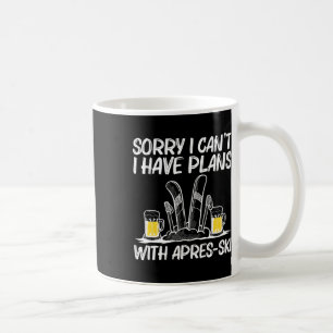 Best Apres Ski Art For Men Women Skiing Skier Wint Coffee Mug