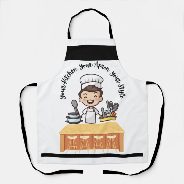 Best Aprons "Your Kitchen, Your Apron, Your Style" (Front)