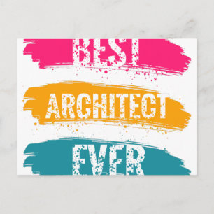 Best Architect Ever Postcard