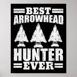 Best Arrowhead Hunter Shirt Master Arrowhead Hunti Poster