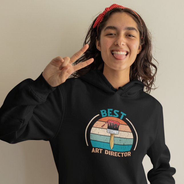 Best Art Director - Retro Hoodie (Creator Uploaded)