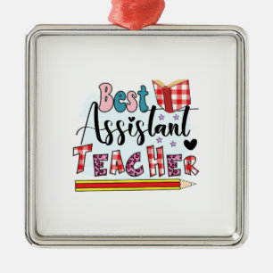 Best Assistant Teacher Metal Tree Decoration