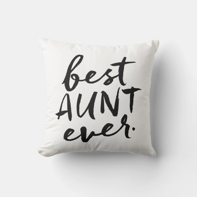 Best Aunt Ever Cushion (Front)