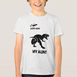 Best Aunt Ever Squad Gift Auntie Women's BAE Tri-Blend Shirt