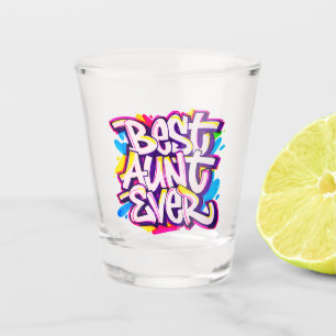 Best Aunt Ever (Style 2) Shot Glass