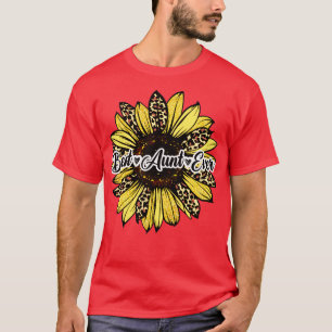 Best Aunt Ever Sunflower Aunt Mothers Day T-Shirt