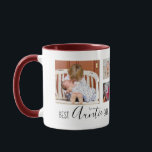 Best Auntie Ever 6 Photo Collage White Mug<br><div class="desc">Two larger photos and four smaller square photo collage best auntie ever design template. Different colours can be found in my shop. Easy to change out the photos! Just pick your favourite images and use the customise options.</div>
