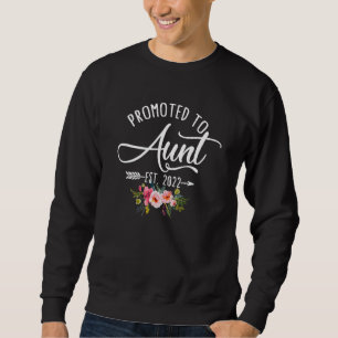 Best Auntie Ever Floral Funny Mum Mama Mother's Da Sweatshirt
