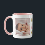 Best Auntie Ever Pink And Gold 2 Photo Keepsake   Mug<br><div class="desc">Best auntie ever photo mug to personalise with 2 photos. Makes a great gift for birthday, mother's day and holidays.</div>