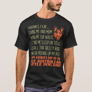 Best Australian Cattle Dog Father's Day Gift T-Shirt