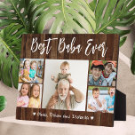 Best Baba Ever Grandkids 5 Photo Collage Wood Plaque<br><div class="desc">Create your own photo gift for baba with multiple pictures of grandkids. Give personalised grandpa gifts with grandchildren names to make it a treasured keepsake. The customised grandpa gifts are perfect for grandpa birthday, father's day, grandparents day and Christmas.</div>