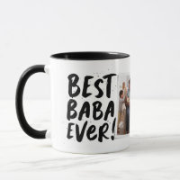 Best Baba Ever modern photo Greek Father's Day
