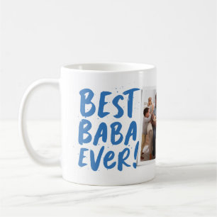 Best Baba Ever modern photowblue Father's Day Coffee Mug