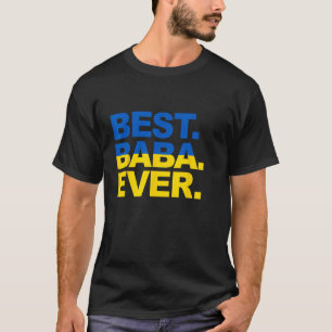 Best Baba Ever Proud Ukrainian Grandma Mother's Da T-Shirt