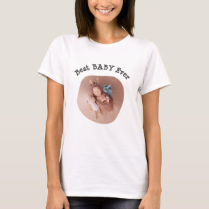 Best BABY Ever upload your square family photo T-Shirt