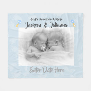 Best Baby Gifts for Twins - Personalised Blanket
