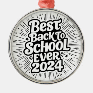 Best Back To School Ever 2024 Design Metal Tree Decoration