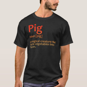 Best Bacon Design Pig Food Bacon Lover family T-Shirt