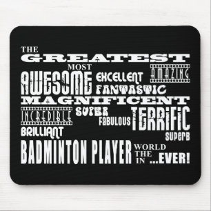 Best Badminton Players Greatest Badminton Player Mouse Mat