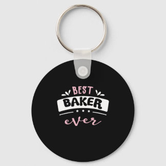 Best Baker Ever Gift Idea Key Ring