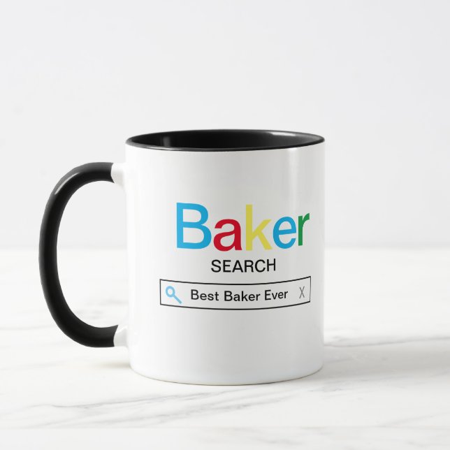 Best Baker Ever Search engine Result  Mug (Left)