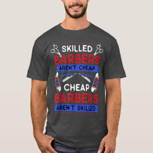 Best Barber Design For Men Women Barber Barbershop T-Shirt