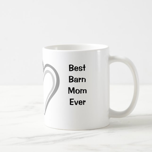 Best Barn Mum Mug (For Equestrians) (Right)