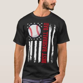 Best Baseball Dad Baseball Daddy T-Shirt