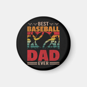 Best Baseball Dad Ever Magnet