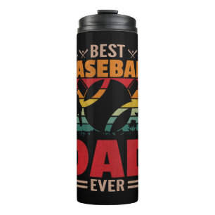Best Baseball Dad Ever Thermal Tumbler