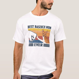 Best Basenji Mum Ever Vintage Mother Day Christmas T-Shirt