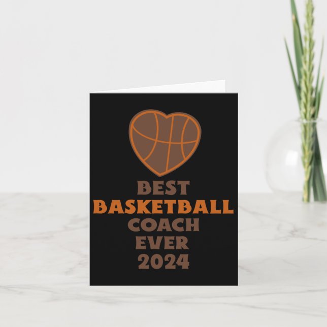 Best Basketball Coach Ever 2024 1  Card (Front)