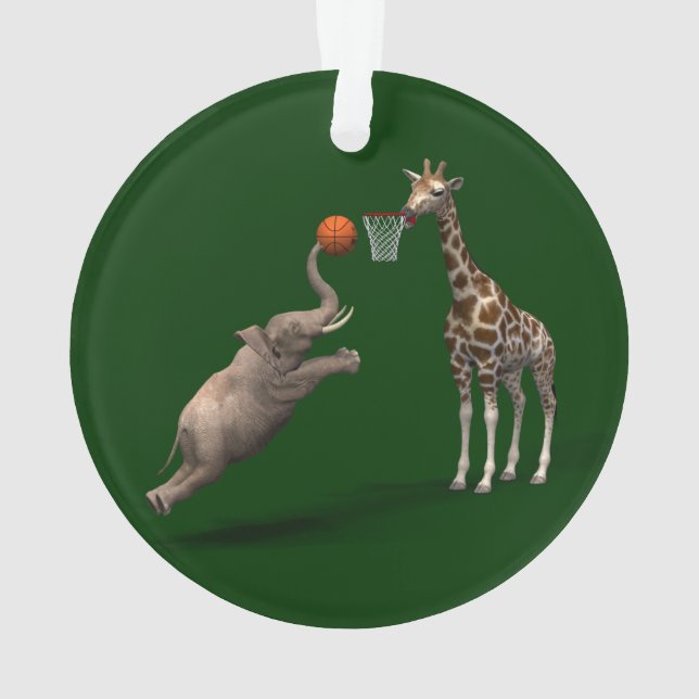 Best Basketball Scorer Ornament (Back)