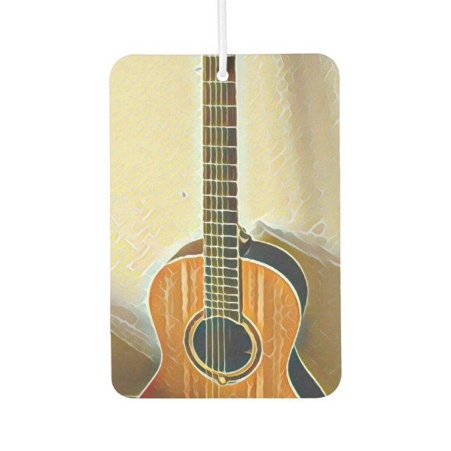 Best bassist ever car air freshener (Front)