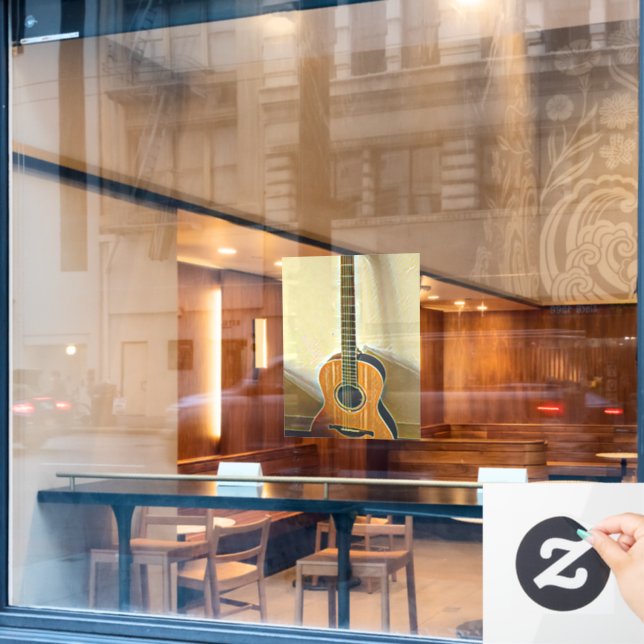 Best bassist ever window cling (Cafe Window)